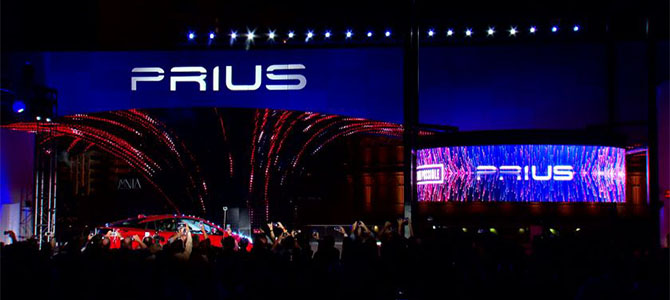 Prius reveal Las Vegas