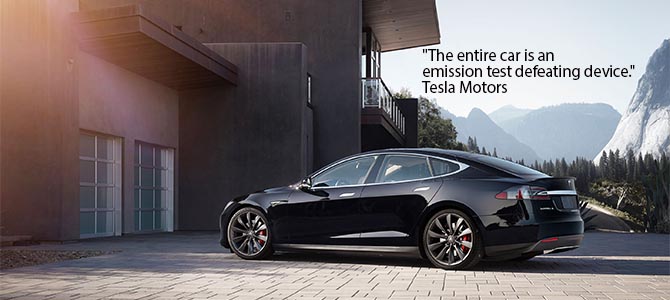 Model S - Picture courtesy Tesla