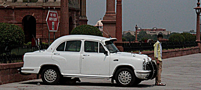 Government Car India - Picture courtesy Bertel Schmitt