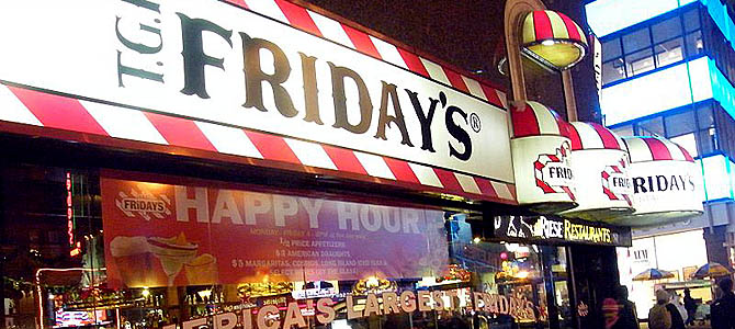 Fridays - Picture courtesy franchisehelp.com