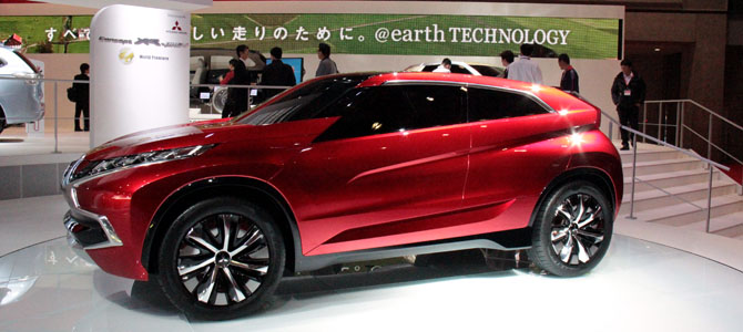 Mitsubishi Concept XR-PHEV - Picture courtesy Bertel Schmitt