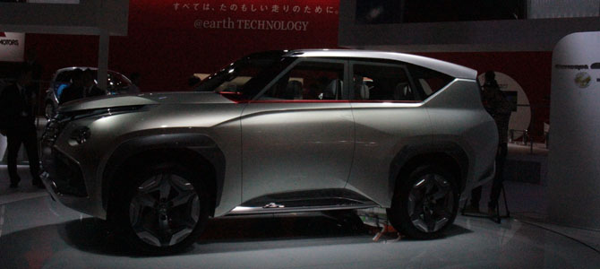Mitsubishi’s Concept GC-PHEV- Picture courtesy Bertel Schmitt